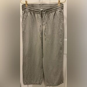 Old Navy High Rise Linen Relaxed Pant